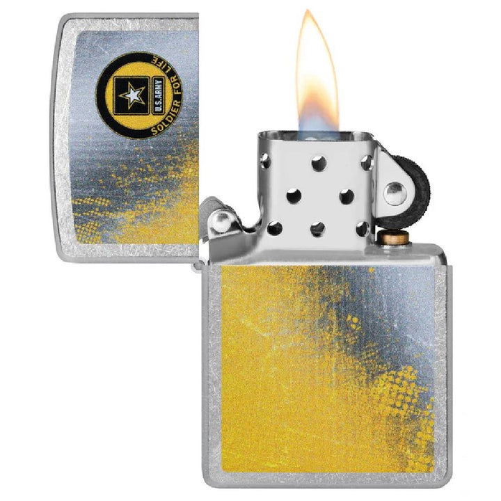 Zippo US Army Soldier for Life Design Lighter - 26420