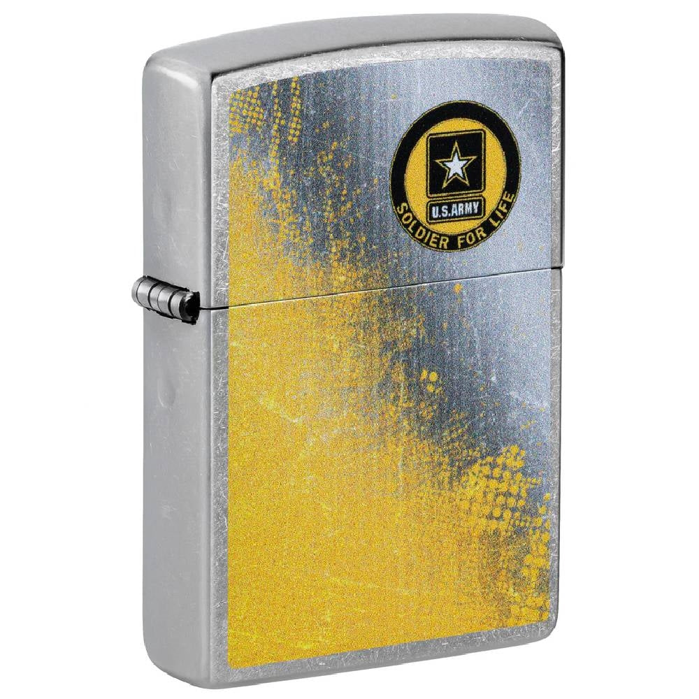 Zippo US Army Soldier for Life Design Lighter - 26420