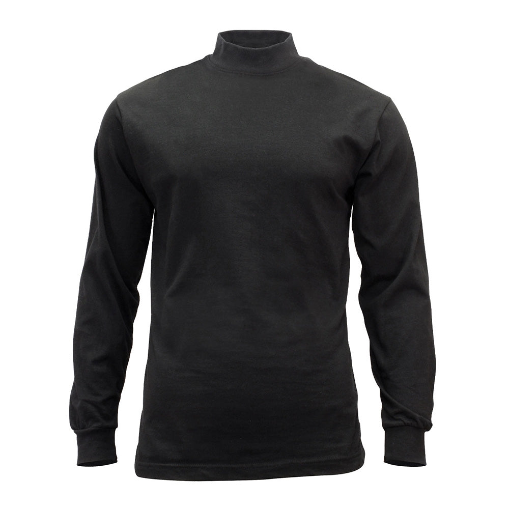 Rothco Cotton Long Sleeve Mock Turtleneck 3406