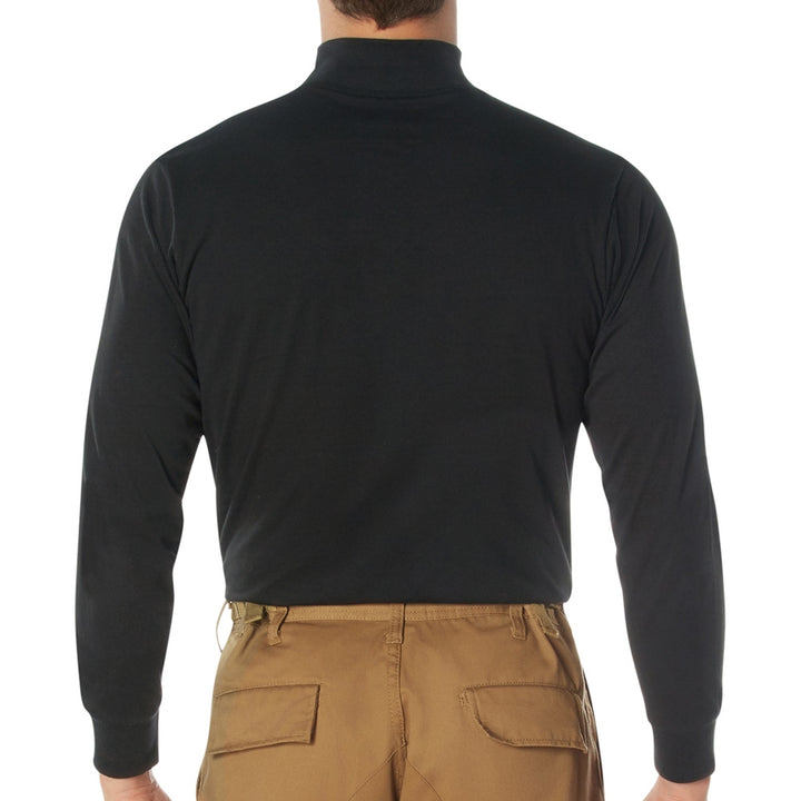 Rothco Cotton Long Sleeve Mock Turtleneck 3406
