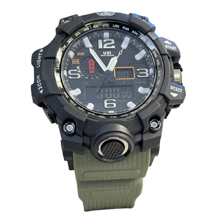 UZI Shock Digital Watch W-1545-G