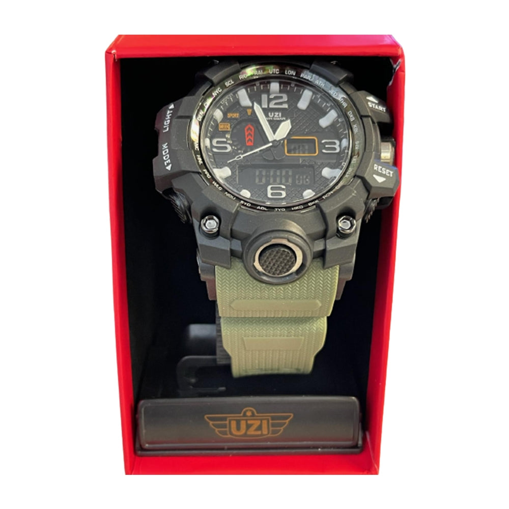 UZI Shock Digital Watch W-1545-G