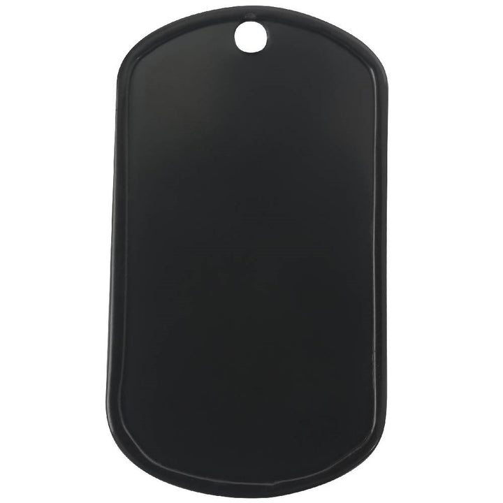 Rothco Black Dog Tag 8393