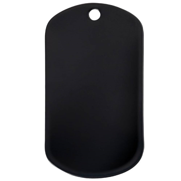 Rothco Black Dog Tag 8393