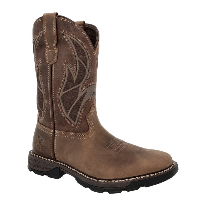 Georgia Carbo-Tec FLX Slip Resistant Pull On Soft Toe Work Boot GB00735