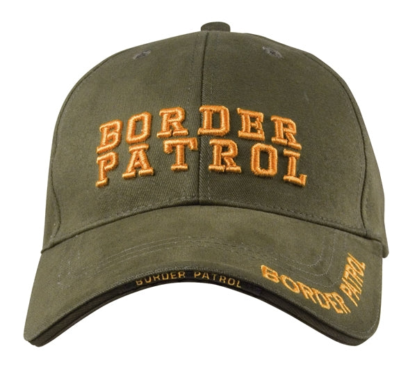 Rothco Olive Drab Border Patrol Deluxe Low Profile Cap - 9368