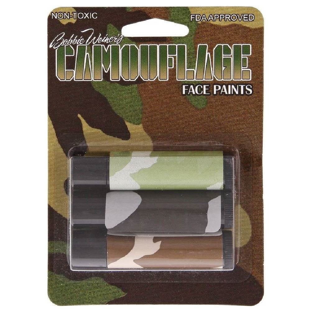 Bobbie Weiner Camo Face Paint Sticks T3000