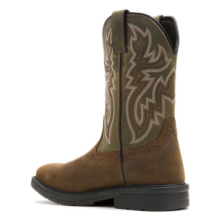 Wolverine Rancher Level Steel Toe Waterproof Western Wellington Pull On Work Boot W251044