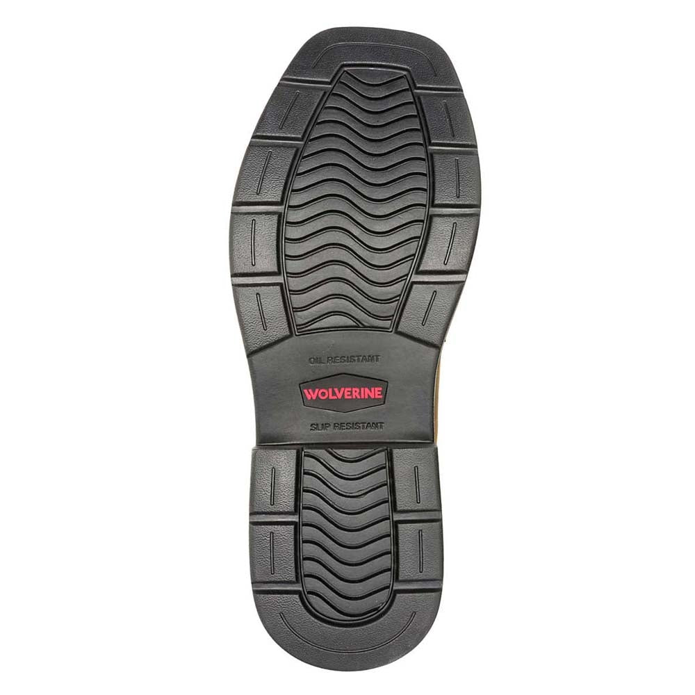 Wolverine Rancher Level Steel Toe Waterproof Western Wellington Pull On Work Boot W251044