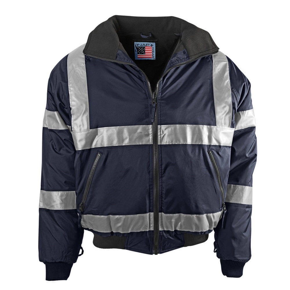 Snap N Wear Navy Safety System Jacket Liner - 726T