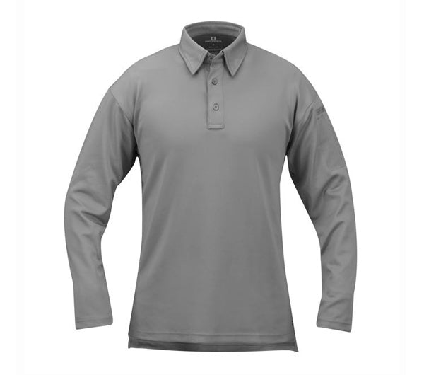 Propper Grey Long Sleeve ICE Performance Polos F531572020