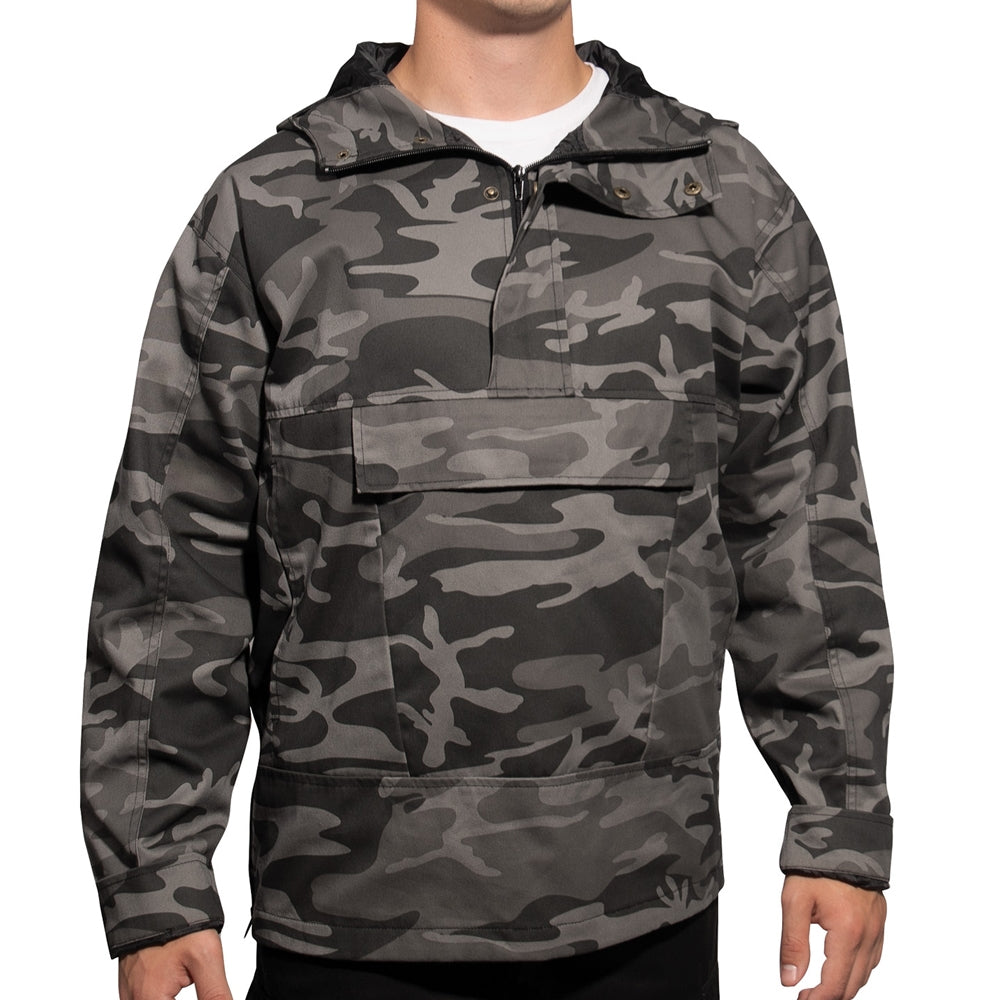 Rothco Black Camo Anorak Parka 38470