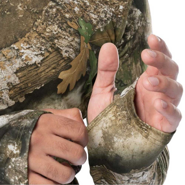 ColdPruf Camo Base Layer Crew Top - 83A