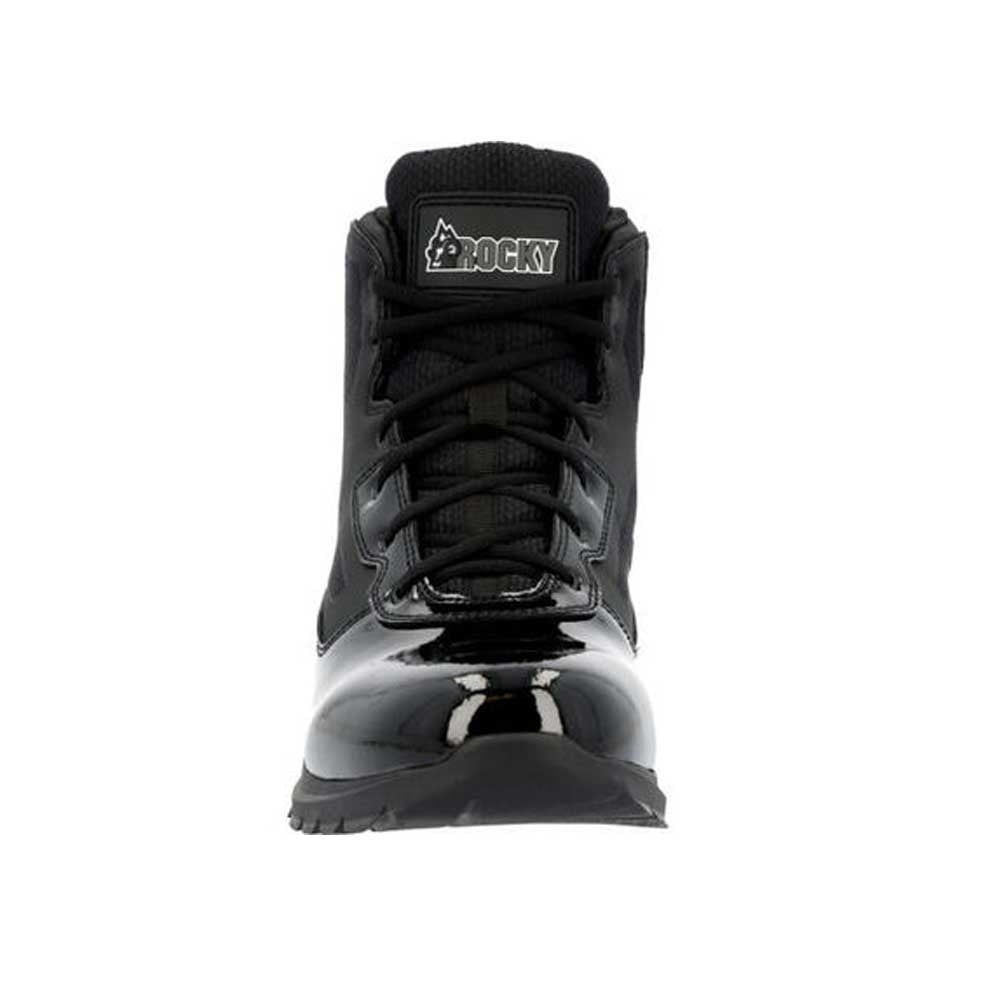Rocky Cadet 6 inch Black Side Zip Public Service Boot- RKD0105