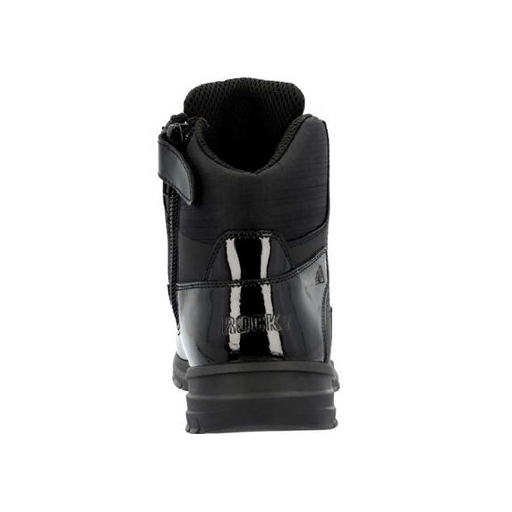 Rocky Cadet 6 inch Black Side Zip Public Service Boot- RKD0105