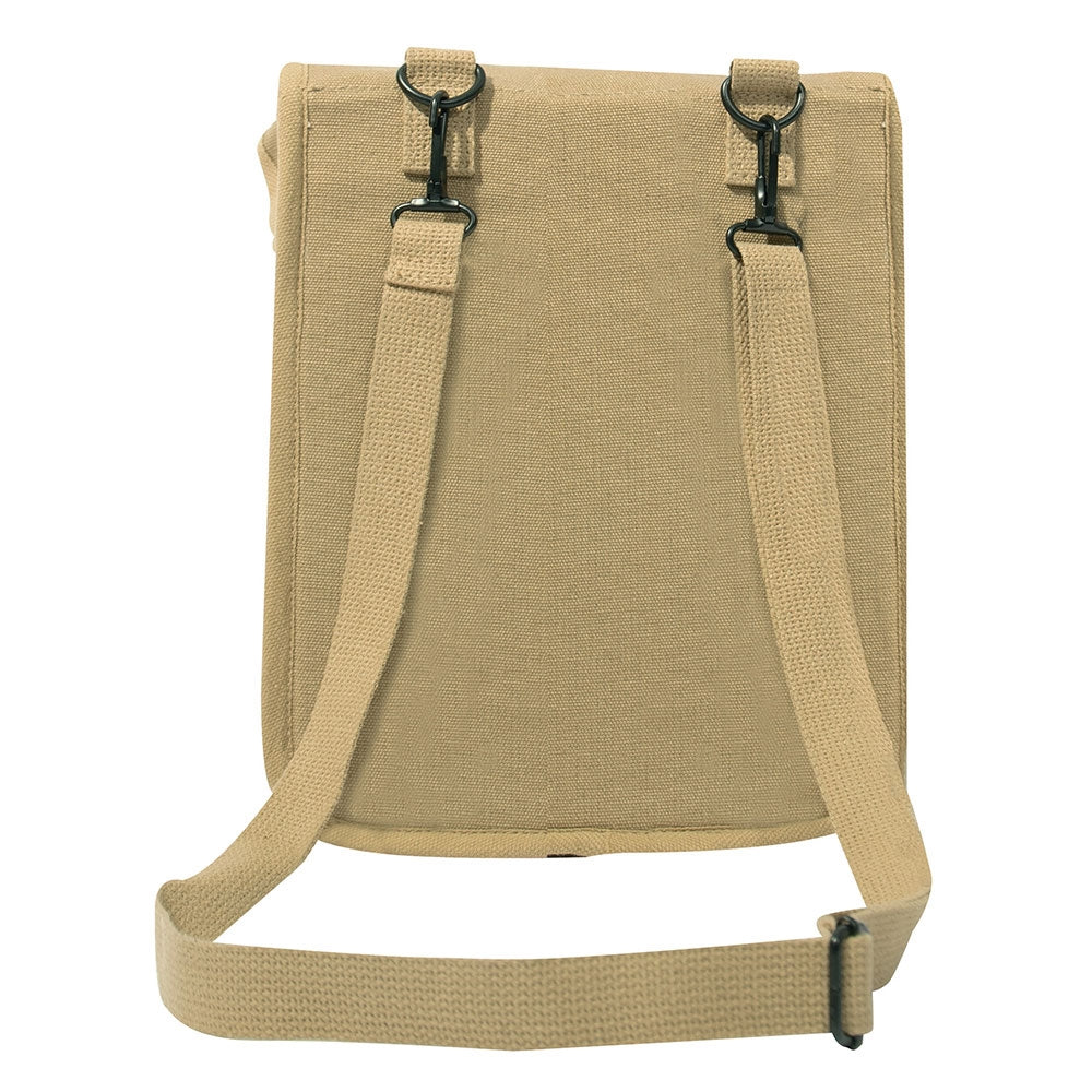 Rothco Khaki Canvas Map Case Shoulder Bag - 55970