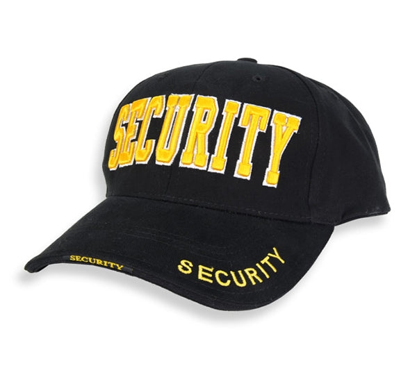 Rothco Black Sercurity Adjustable Cap - 9490