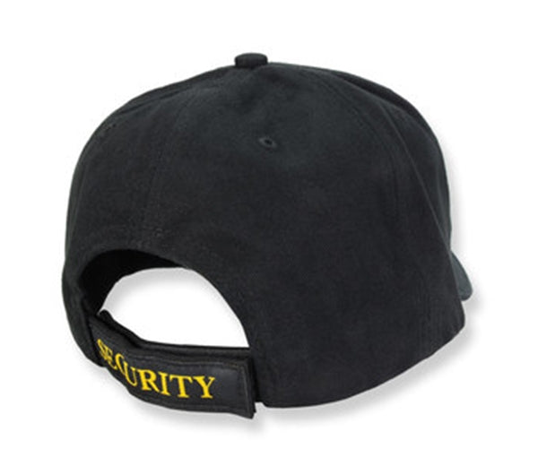 Rothco Black Sercurity Adjustable Cap - 9490