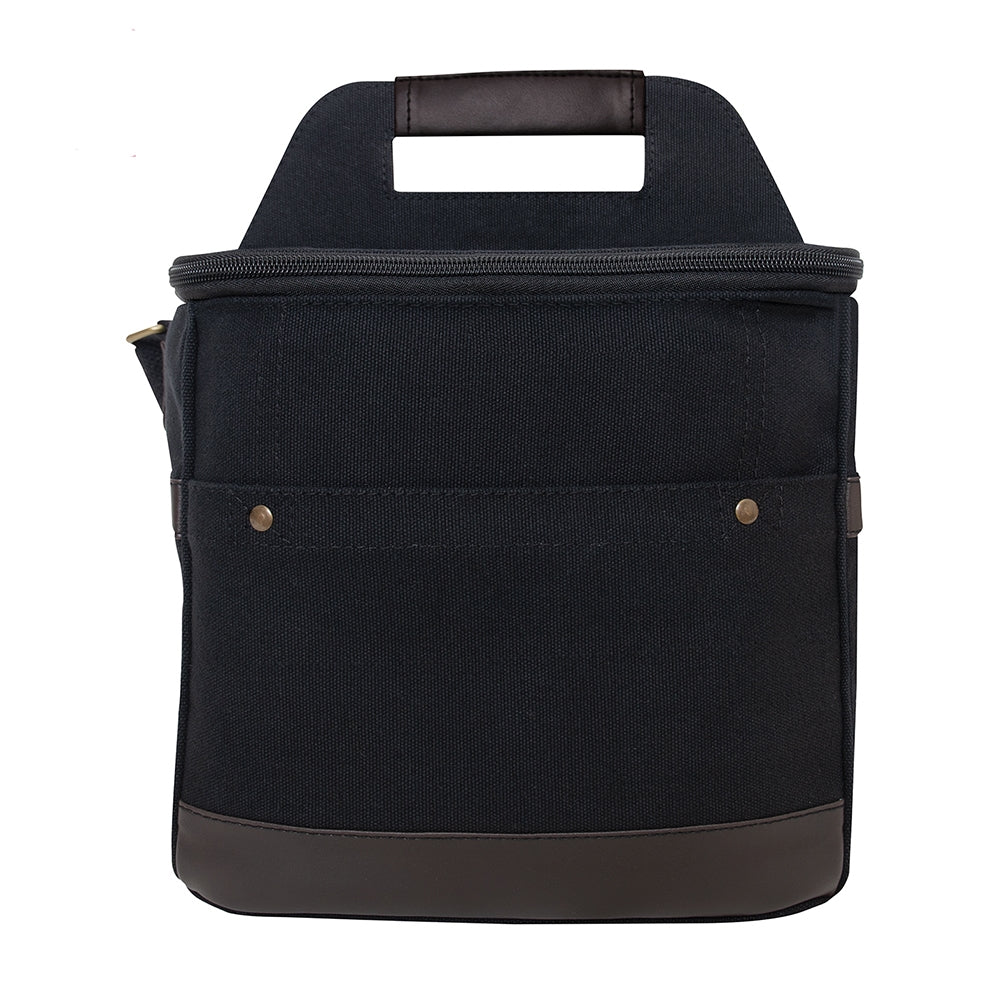Rothco Black Canvas Insulated Cooler Bag 2609