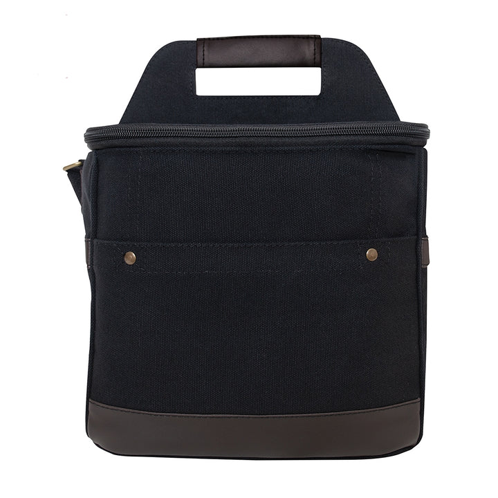 Rothco Black Canvas Insulated Cooler Bag 2609