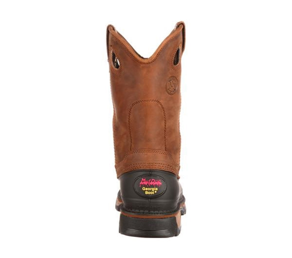 Georgia Boots Wellington Pull On Steel Toe Boots - G5594