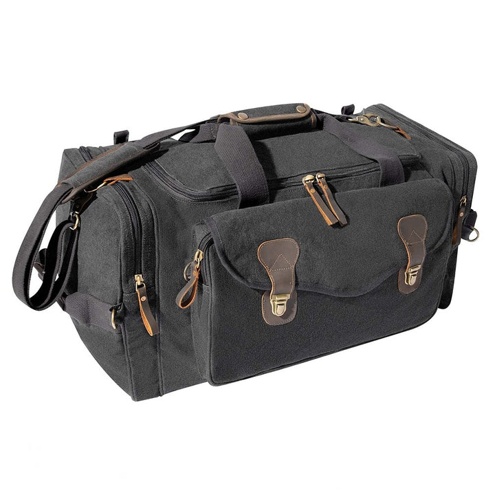 Rothco Charcoal Grey Canvas Long Weekend Bag 96110