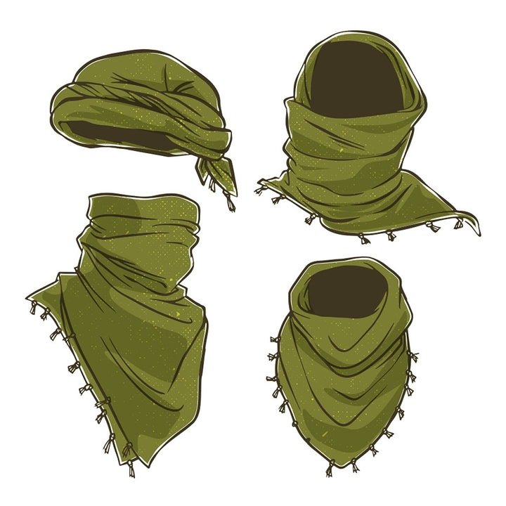 Rothco Desert Digital Shemagh Keffiyeh Scarf - 88538