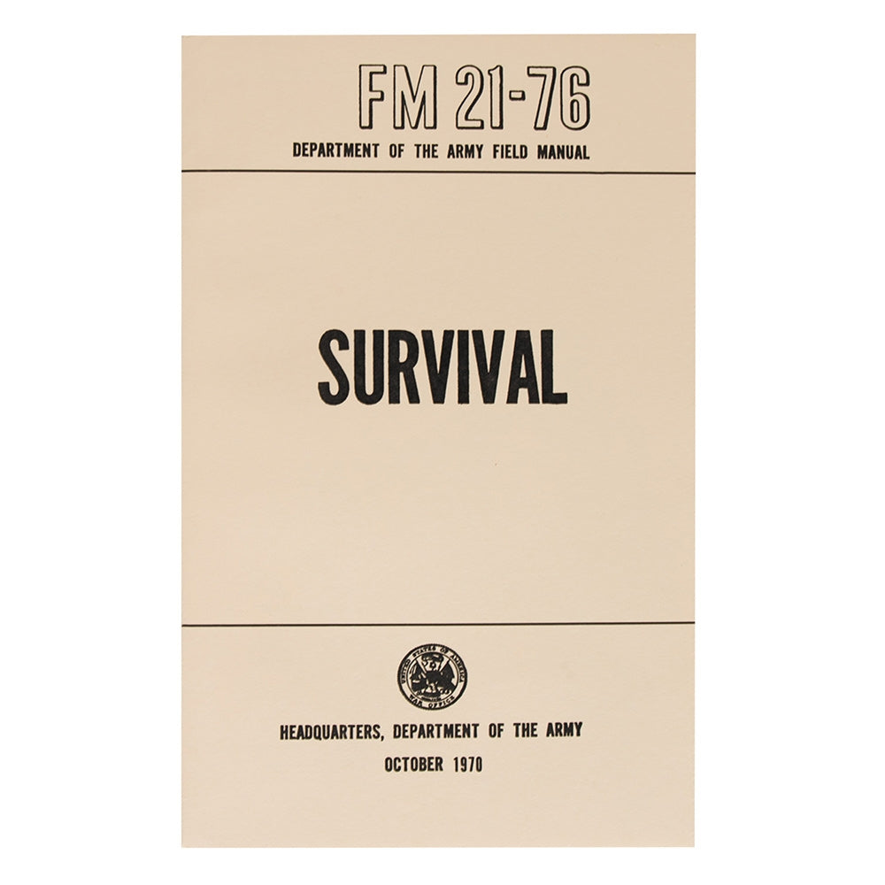 US army survival manual FM 21-76