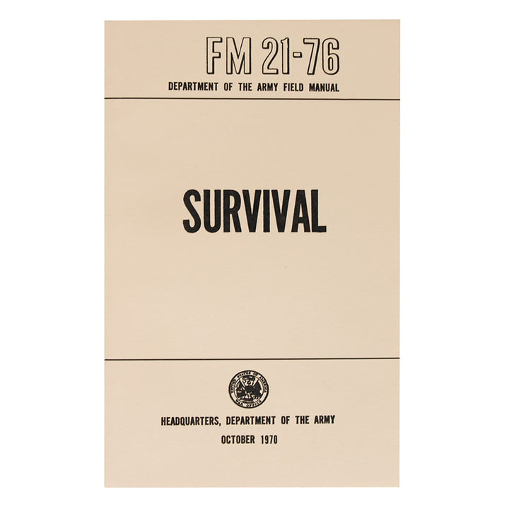 US army survival manual FM 21-76