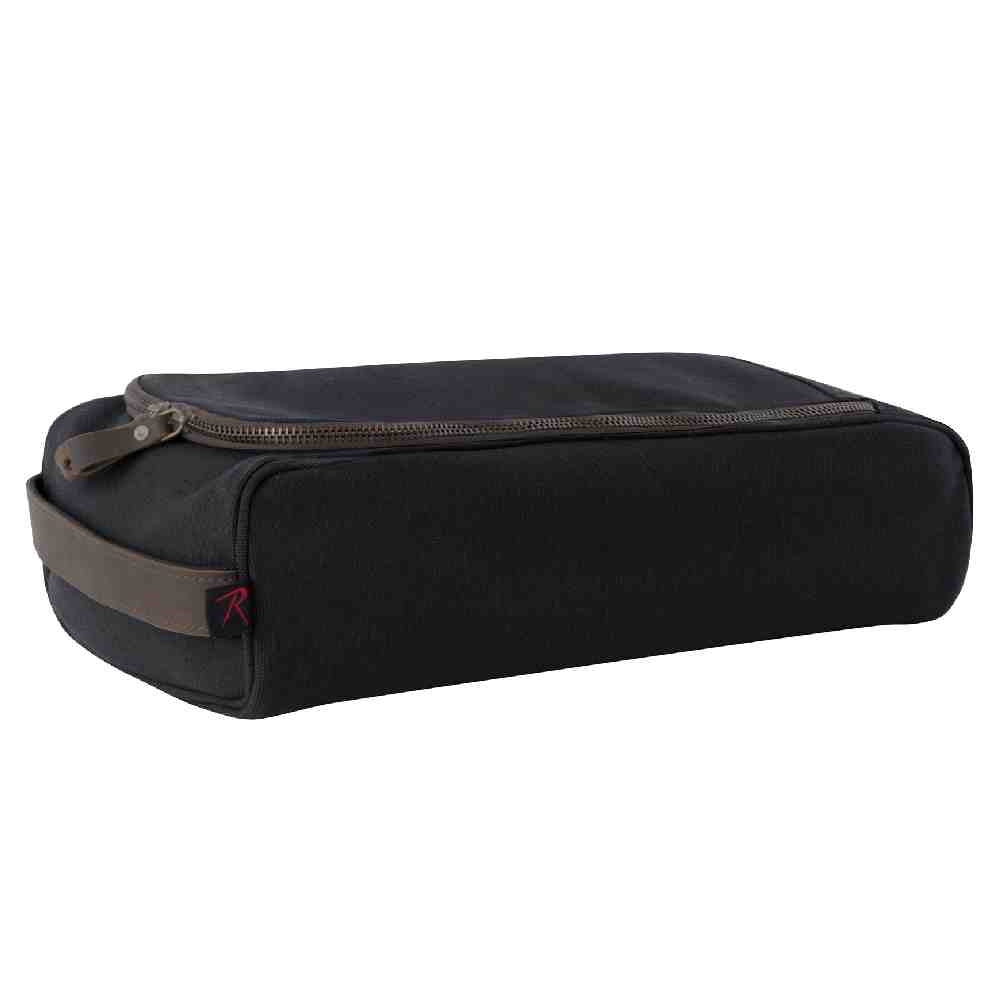 Rothco Canvas Shoe Bag Black 78890