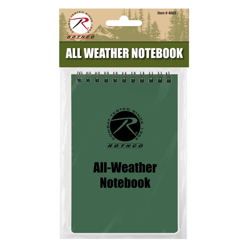 Rothco All Weather Waterproof Notebook 4603