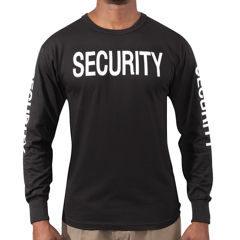 Rothco Long Sleeve Two-Sided Security T-Shirt 60230
