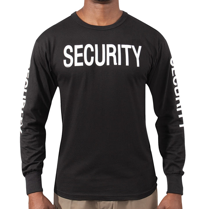 Rothco Long Sleeve Two-Sided Security T-Shirt 60230