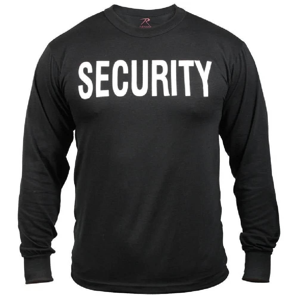 Rothco Long Sleeve Two-Sided Security T-Shirt 60230