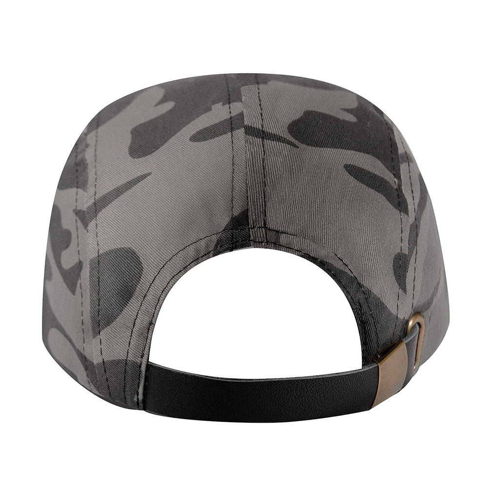 Rothco Black Camo 5 Panel Military Street Cap 95001