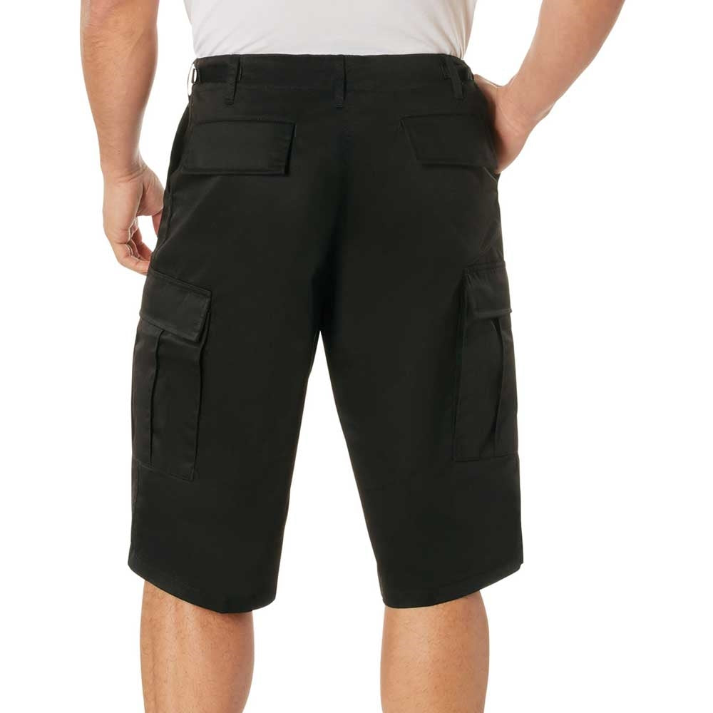 Rothco Black Long BDU Shorts - 7761