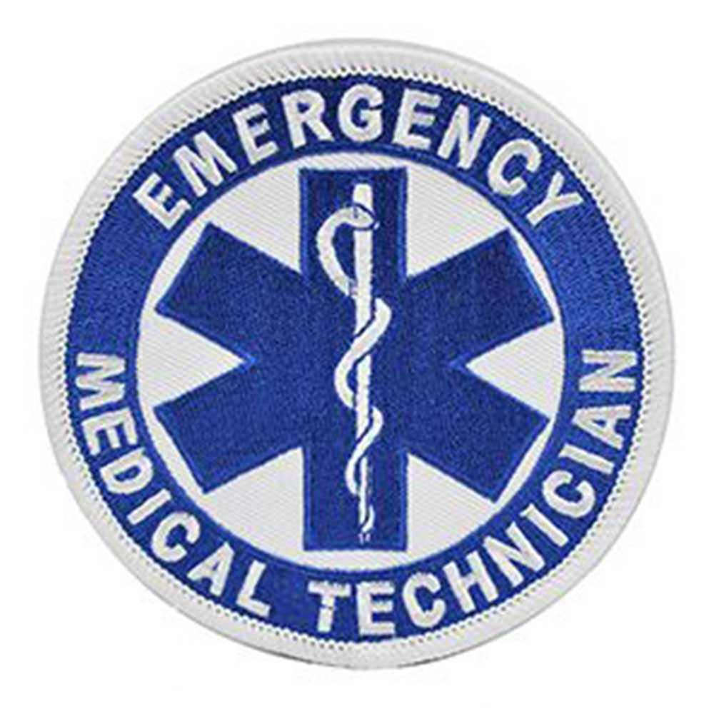 Embroidered Round EMT Patch PM4033