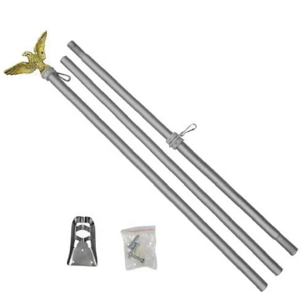 Flag Pole With USA Flag F9895