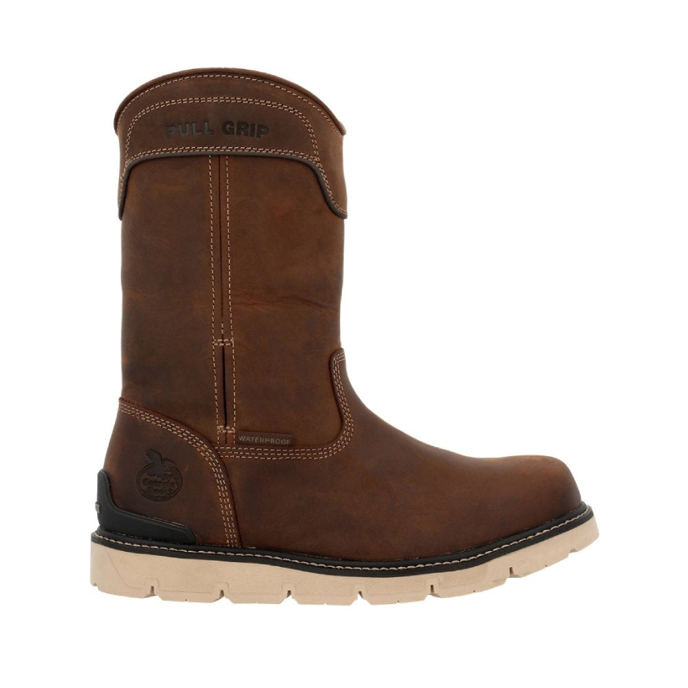 Georgia Carbon Flex Waterproof Pull On Soft Toe Work Boot GB00715