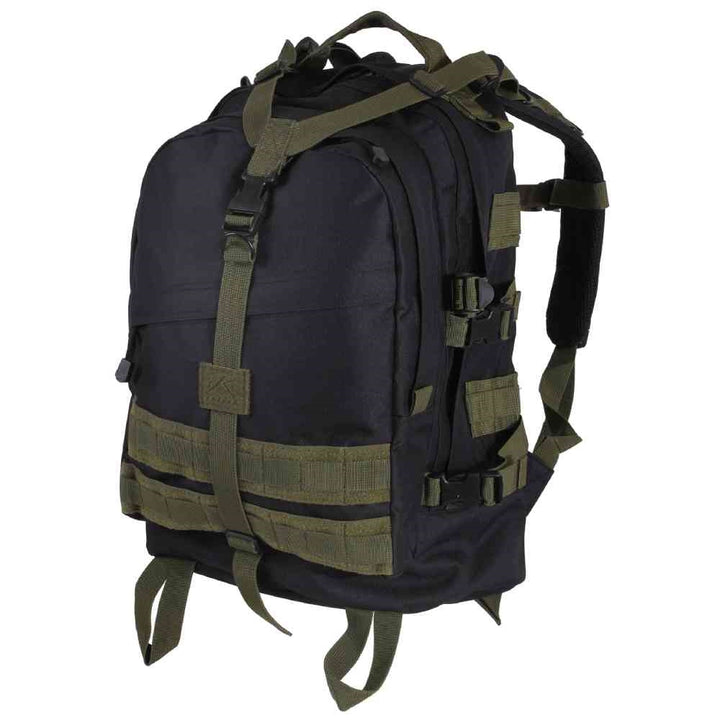 Rothco Black  OD Accents Large Transport Pack 7243