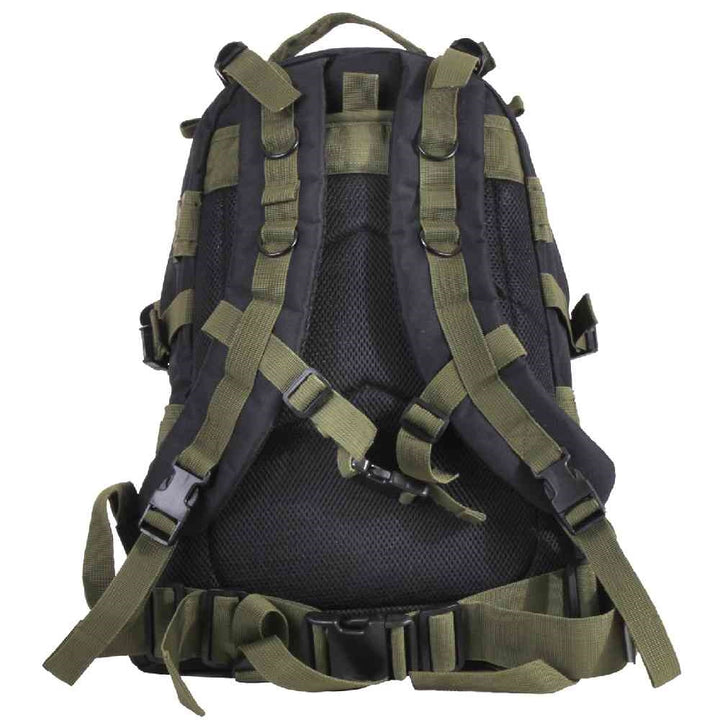 Rothco Black  OD Accents Large Transport Pack 7243