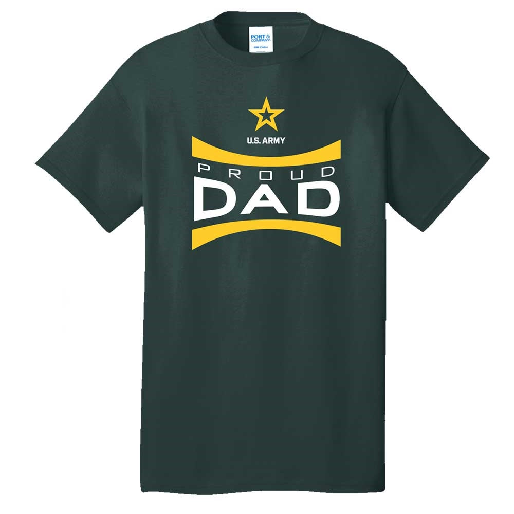 Army Proud Dad T-Shirt HTS-977
