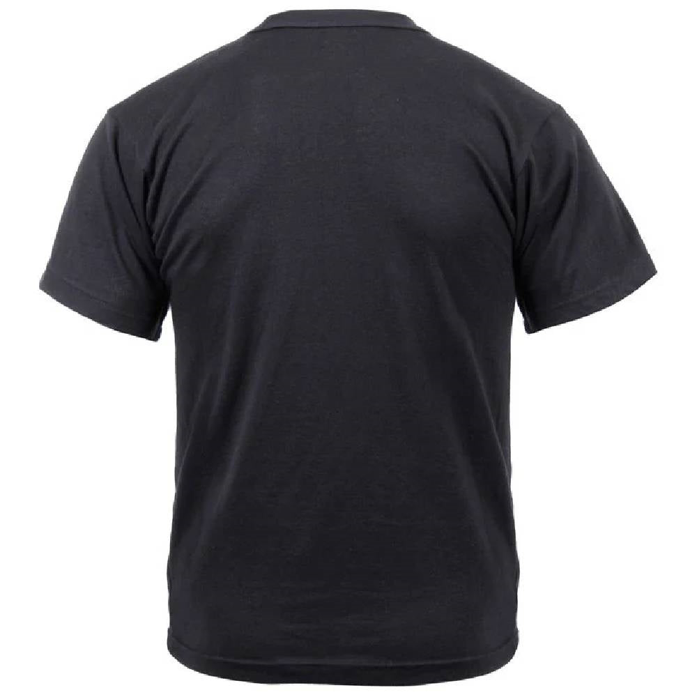 Rothco Black Solid Color T-Shirt 6989