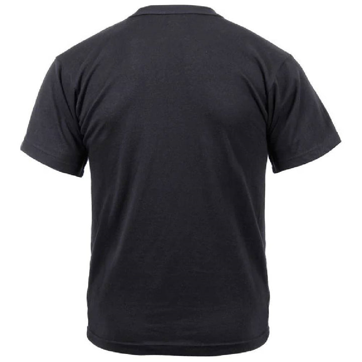 Rothco Black Solid Color T-Shirt 6989