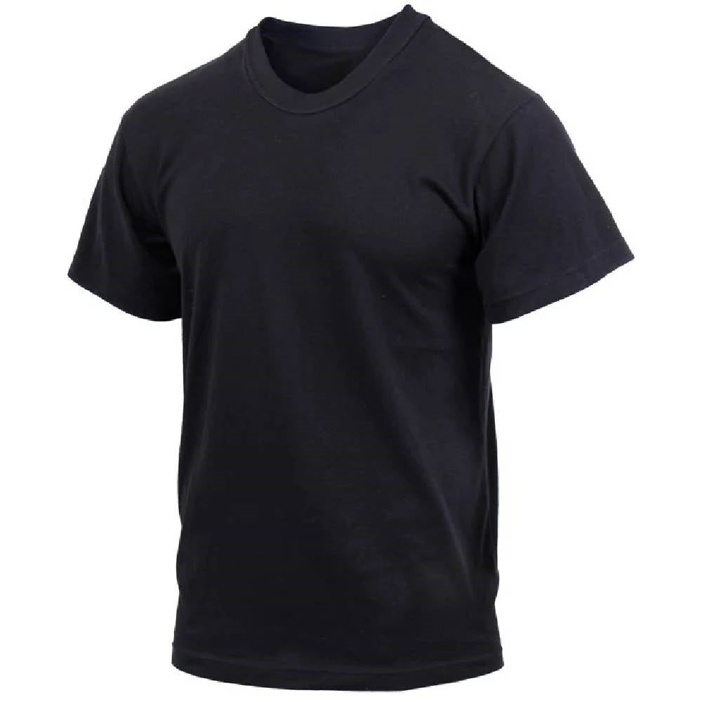 Rothco Black Solid Color T-Shirt 6989