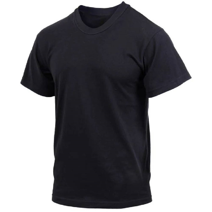 Rothco Black Solid Color T-Shirt 6989