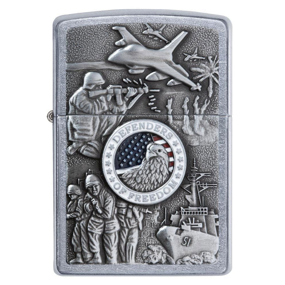 Zippo Joined Forces Emblem Lighter - 24457