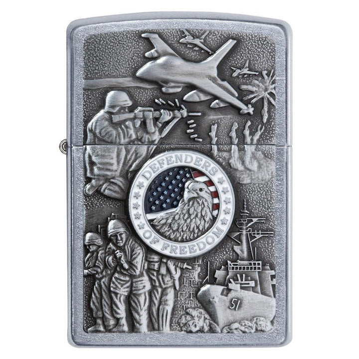 Zippo Joined Forces Emblem Lighter - 24457