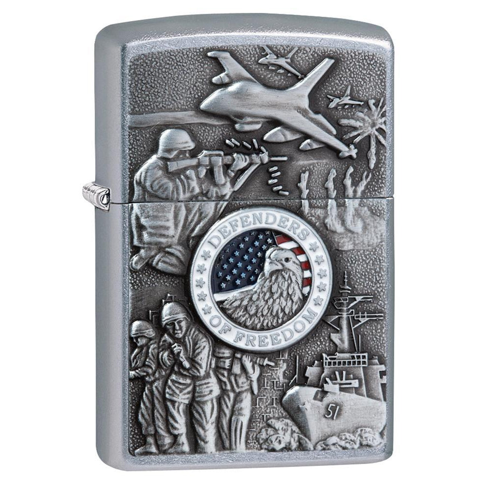 Zippo Joined Forces Emblem Lighter - 24457
