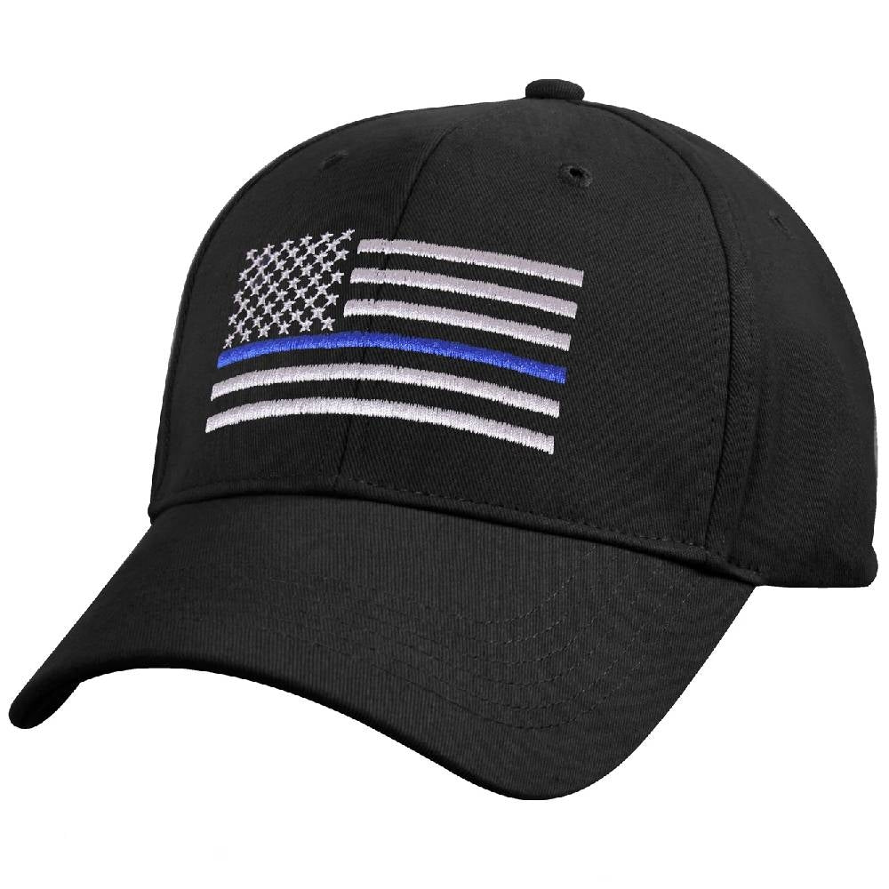 Rothco Kids Thin Blue Line Flag Low Profile Cap 7692